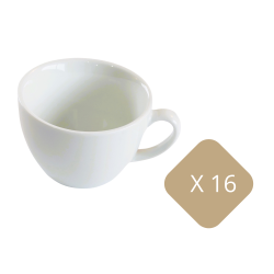 Lot de 16 tasses à...