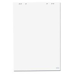 Recharge 10 feuilles blanches unies format b2 pour paperboard 58x2x71cm  blanc - RETIF