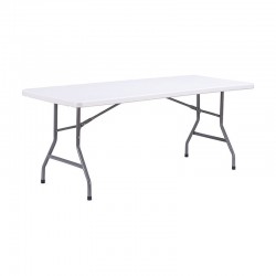 Table pliante brasserie rectangle 220 cm X 70 cm + 2 bancs 220 cm X 27 cm -  Location mobilier - SLF